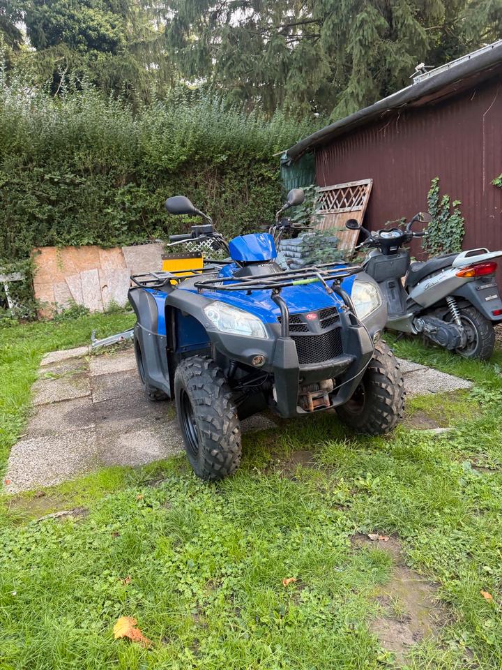 Kymco Quad kymco MXU 500 IRS Allrad 4x4 Seilwinde LOF 2011 — engine 500 ccm