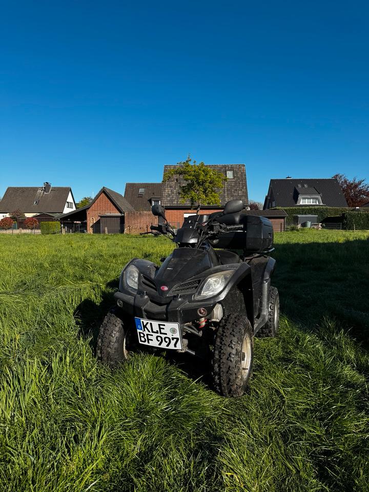 Kymco Gelöscht • TOP - Kymco MXU 250 Quad mit AHK und TÜV möglich 2011 — rear view