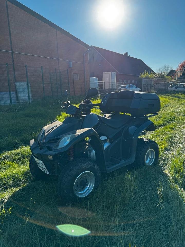 Kymco Gelöscht • TOP - Kymco MXU 250 Quad mit AHK und TÜV möglich 2011 — engine 250 ccm