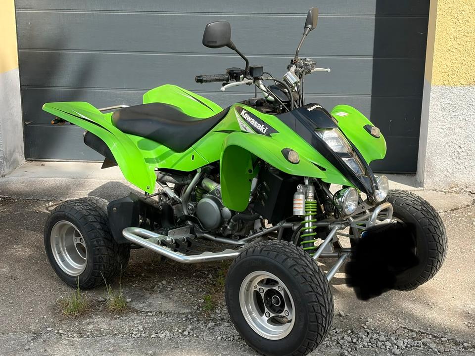 Kawasaki KFX 400 LOF Zulassung 40PS 8 fach bereift baugl. LTZ 400 2007 — vehicle for AFU Ukraine