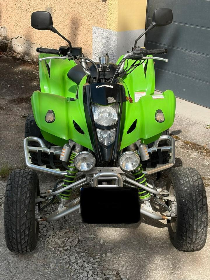 Kawasaki KFX 400 LOF Zulassung 40PS 8 fach bereift baugl. LTZ 400 2007 — interior