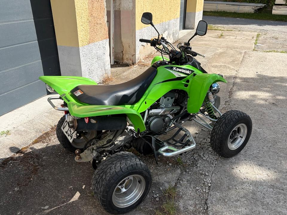 Kawasaki KFX 400 LOF Zulassung 40PS 8 fach bereift baugl. LTZ 400 2007 — engine 398 ccm
