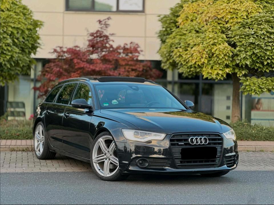 Audi A6 2012 — rear view