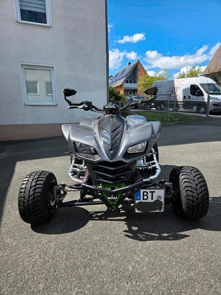 Kawasaki Kfx700 - Quad - Lof - Supermoto 2004 — rear view