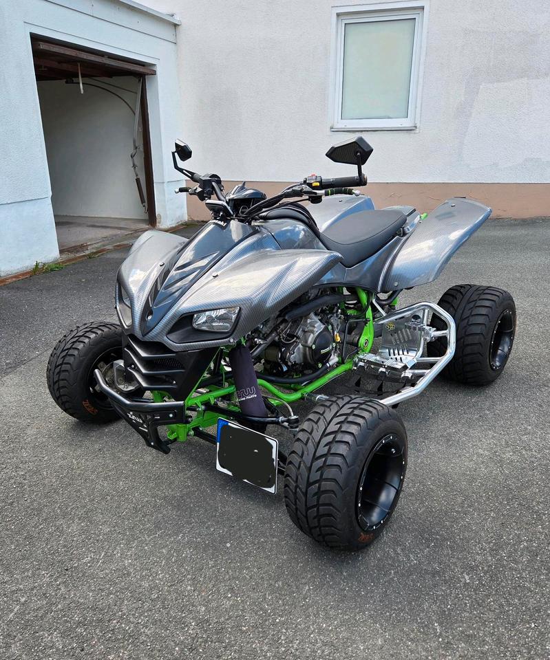 Kawasaki Kfx700 - Quad - Lof - Supermoto 2004 — interior