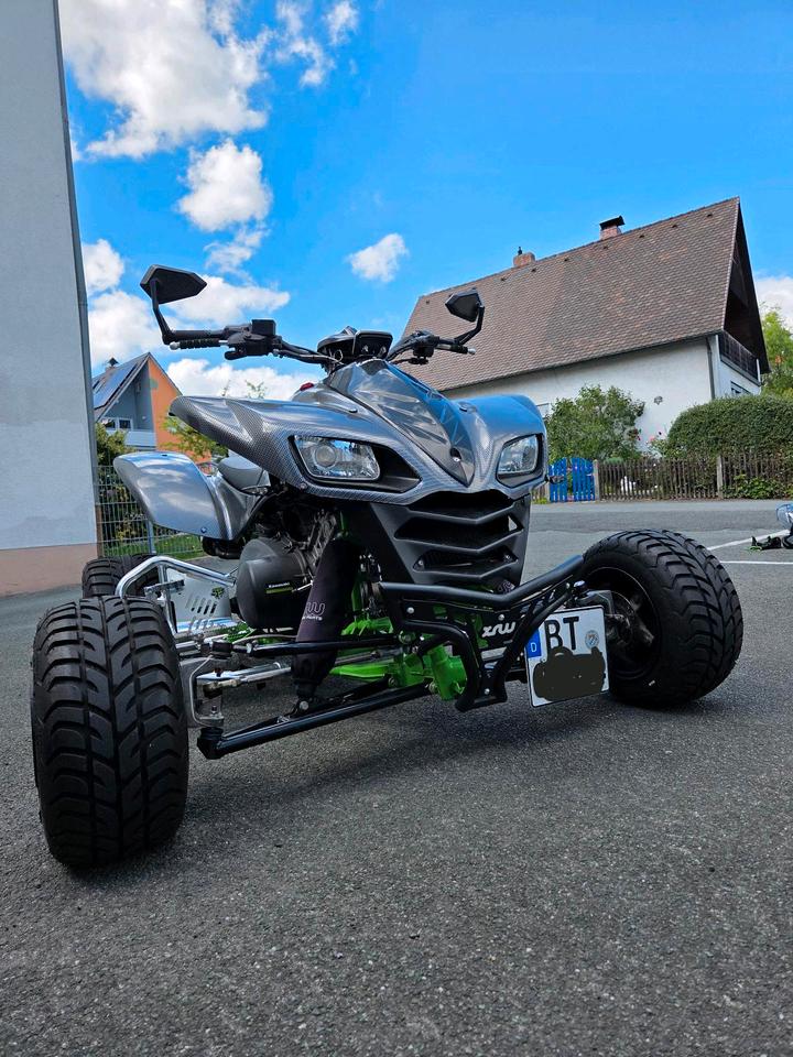 Kawasaki Kfx700 - Quad - Lof - Supermoto 2004 — engine 700 ccm