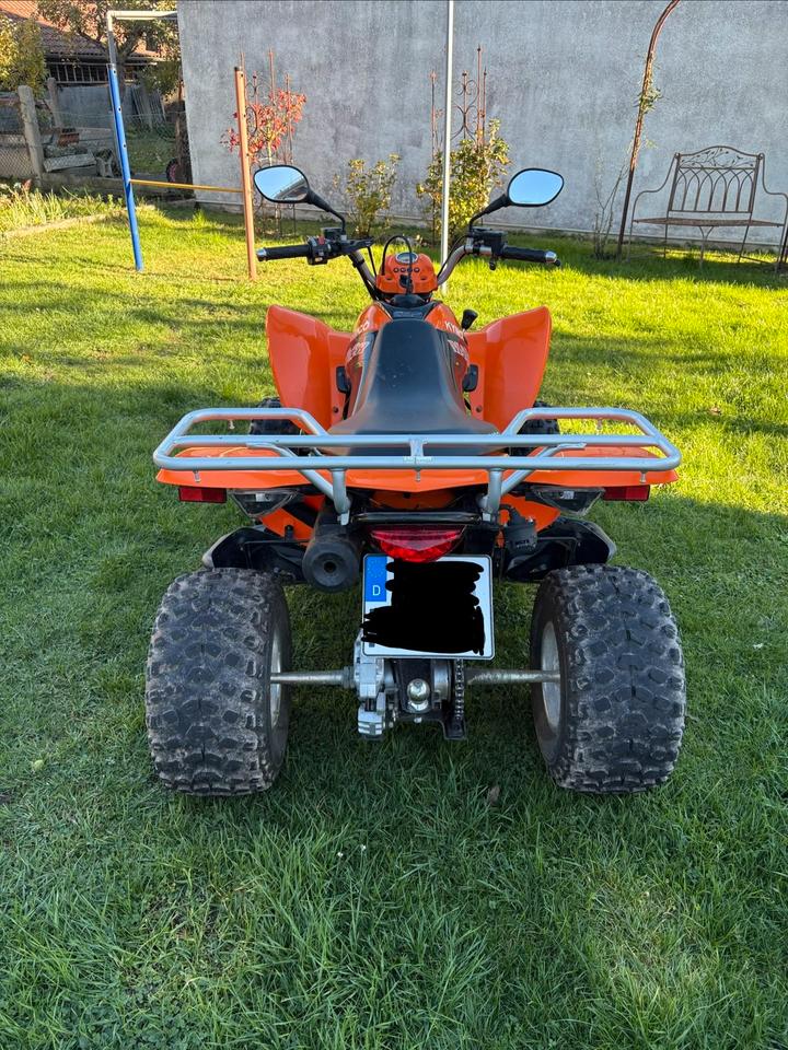 Kymco Maxxer 300 ATV Quad 2015 — interior