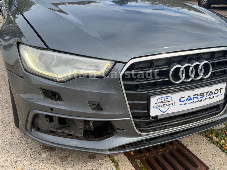 Audi A6 2014 — rear view
