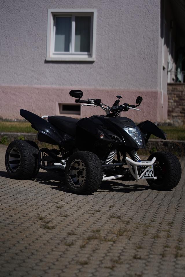  Quad Adly 300/320 xs mit Straßenbereifung 2013 — rear view