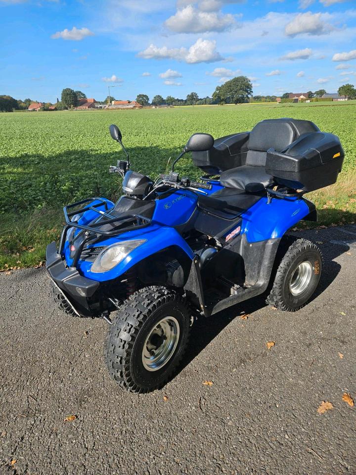 Kymco MXU 250 2012 — rear view