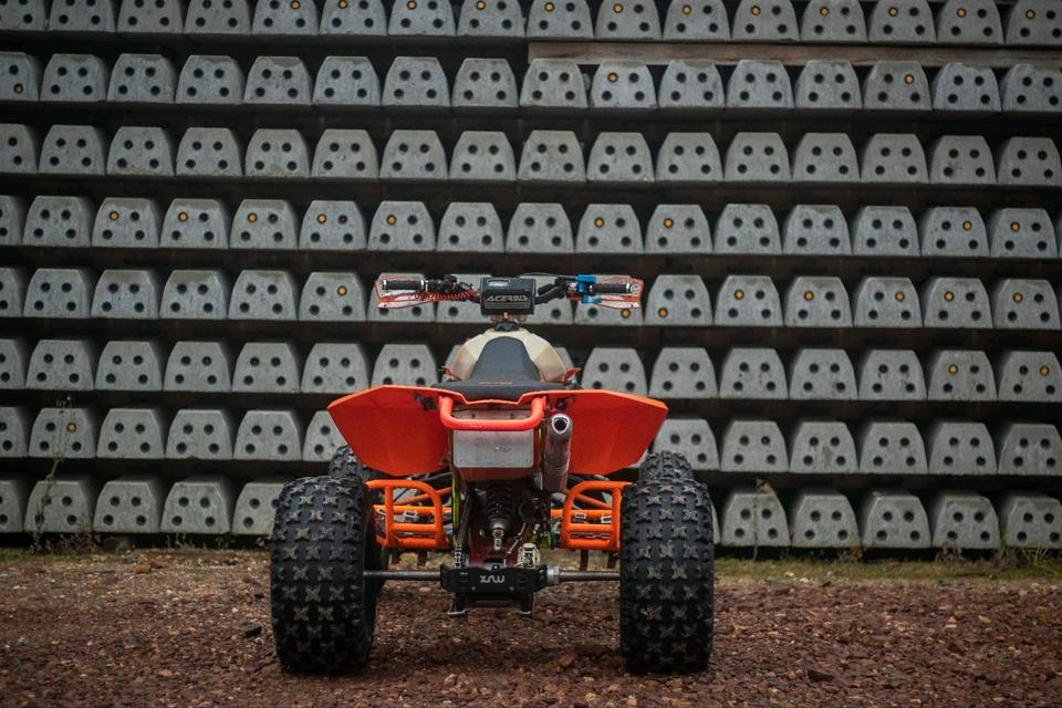 KTM 525sx Quad 300EXC 2-Takt-Motor Rennquad Sportquad MX Quad 2008 — rear view
