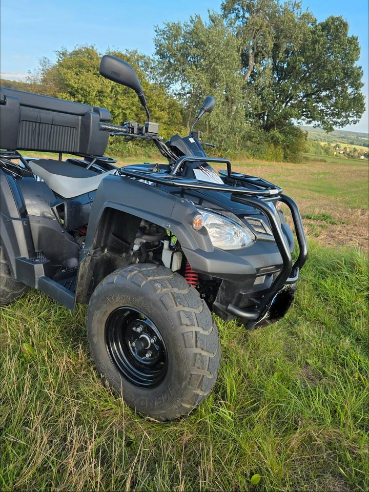  Adly Moto ATV-320SD Quad – TÜV & Inspektion NEU, inkl. Topcase 2015 — салон