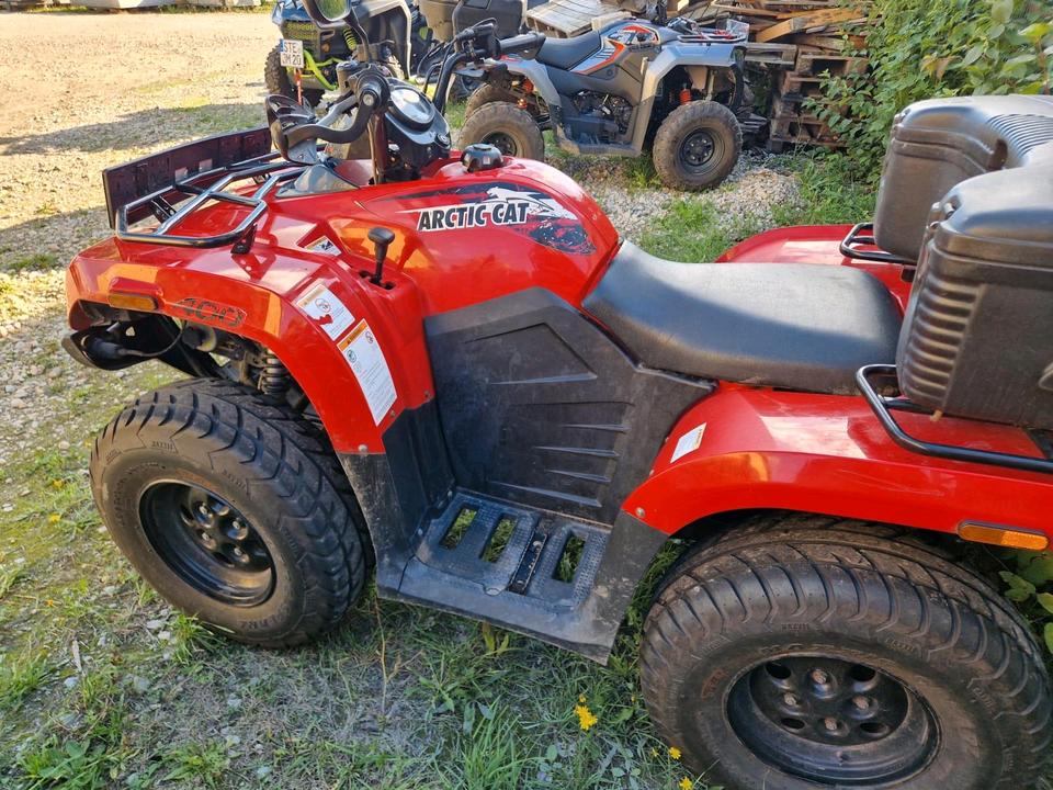 Weitere Motorräder Quad Arctic Cat 400 2x4 rot 2015 — rear view