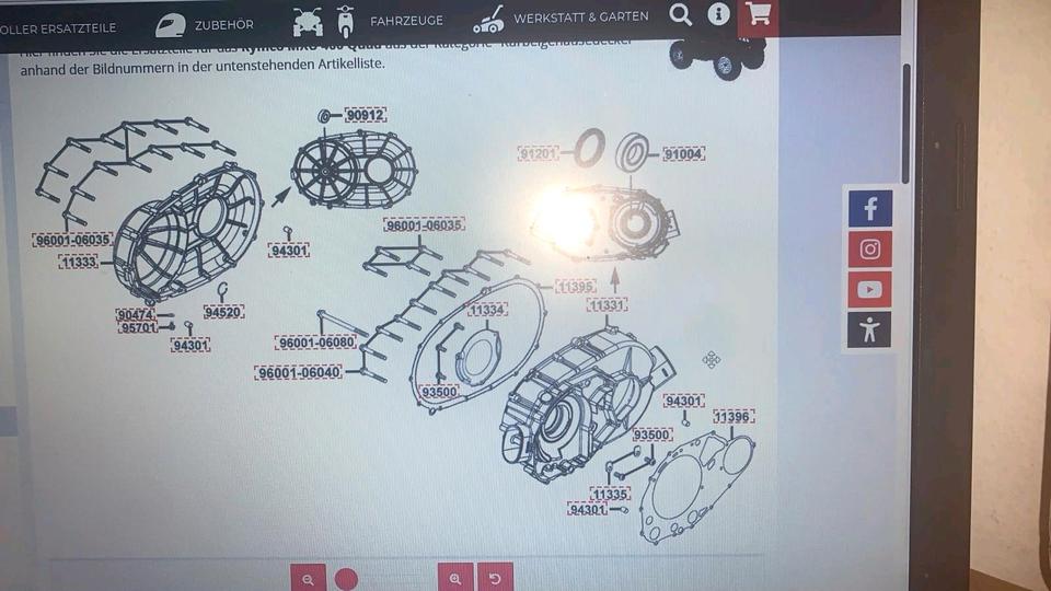 Weitere Motorräder Quad Arctic Cat 400 2x4 rot 2015 — photo 6