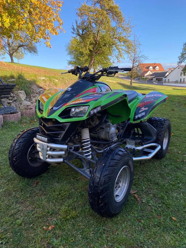 Kawasaki Quad/Atv Kawasaki KFX 700 2009 — rear view