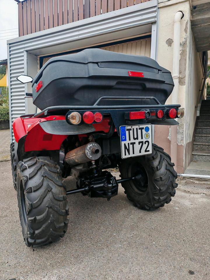 Kawasaki Quad kawasaki 4x4 mit LOF-Zulassung TÜV Neu 2008 — interior