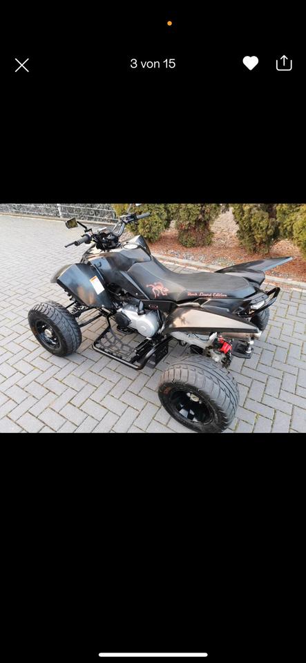  Triton Baja 400 Quad Black Lizard Edition 30ps LOF AHK 2013 — engine 400 ccm