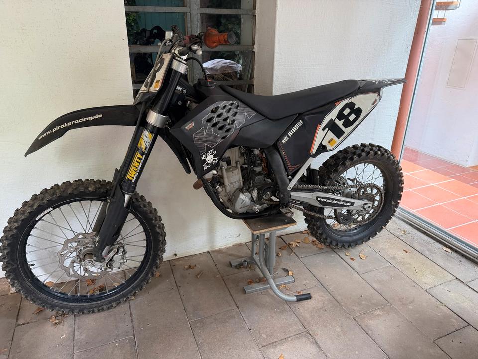 KTM Motocross KTM SX-F 250 BJ 2008 — interior