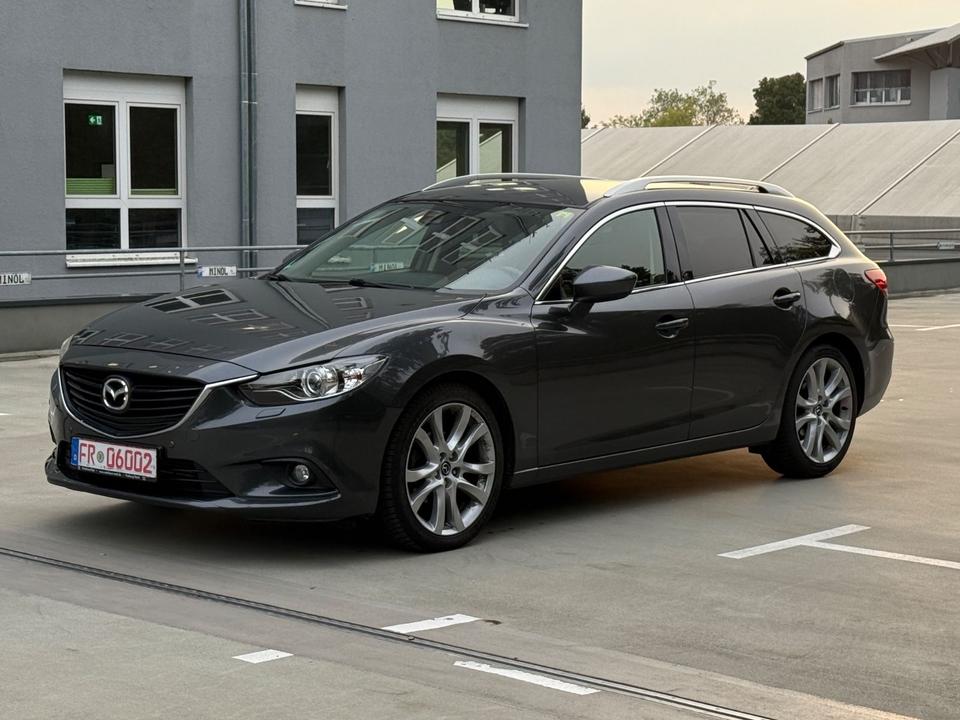 Mazda 6 2014 — rear view