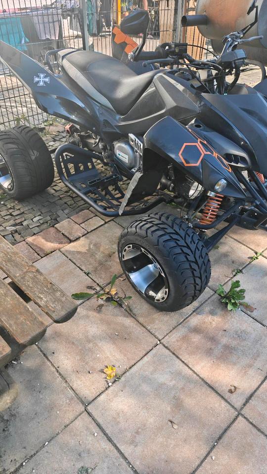 Weitere Motorräder Gelöscht • Adly Hurricane 500s LOF 2011 — вигляд ззаду