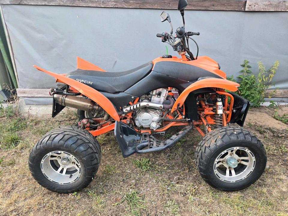 Weitere Motorräder Shineray Spyder Stixe 250ccm Quad mit Drehgas 2 Sitzer 2012 — engine 250 ccm
