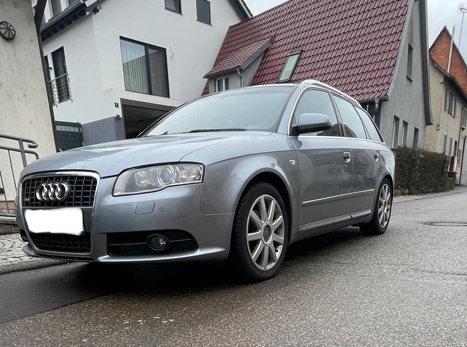 Audi A4 2007 — rear view