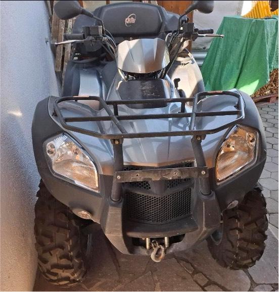 Kymco MXU 500 DX IRS Limited. Tüv juli.28 2014 — вигляд ззаду