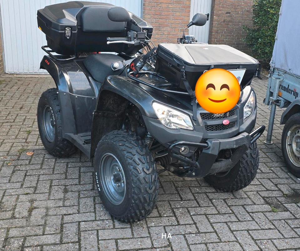 Kymco Quad ATV evt. Anhänger 2015 — салон