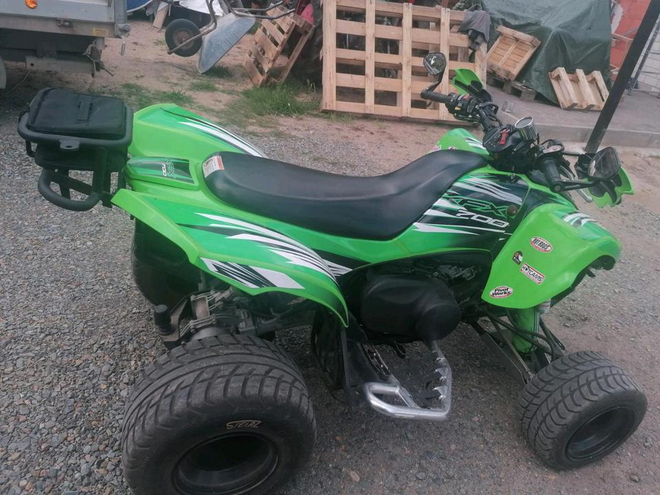 Kawasaki KFX700 2006 — rear view
