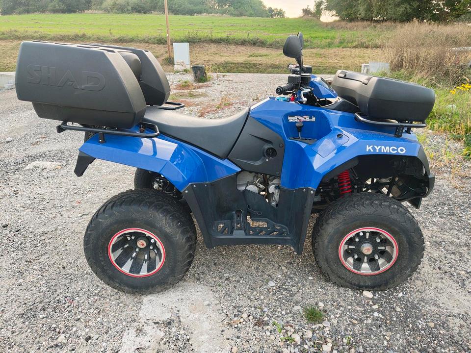 Kymco MXU 300 R 2010 — interior