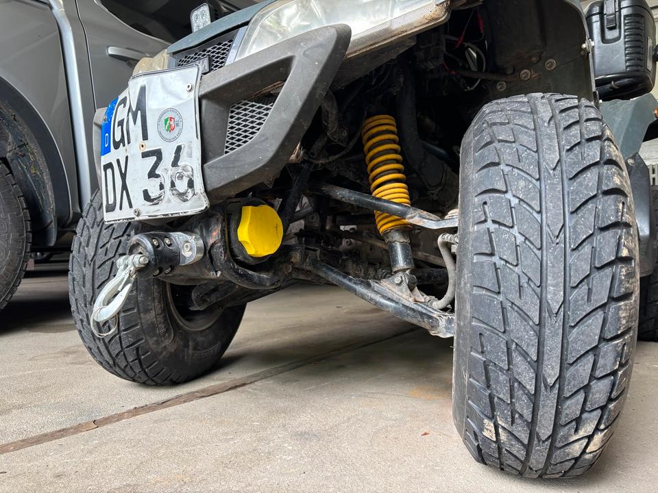 Weitere Motorräder Quad SYM 300 mit Seilwinde 2008 — engine 300 ccm