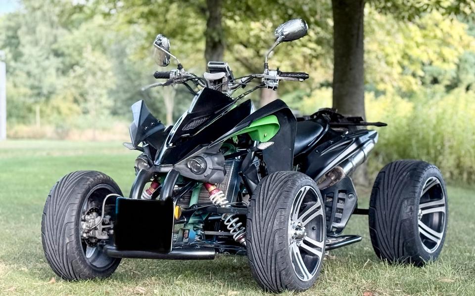 Weitere Motorräder Gelöscht • Jinling Quad 250ccm Start/Stopp TÜV 06/28 2013 — rear view
