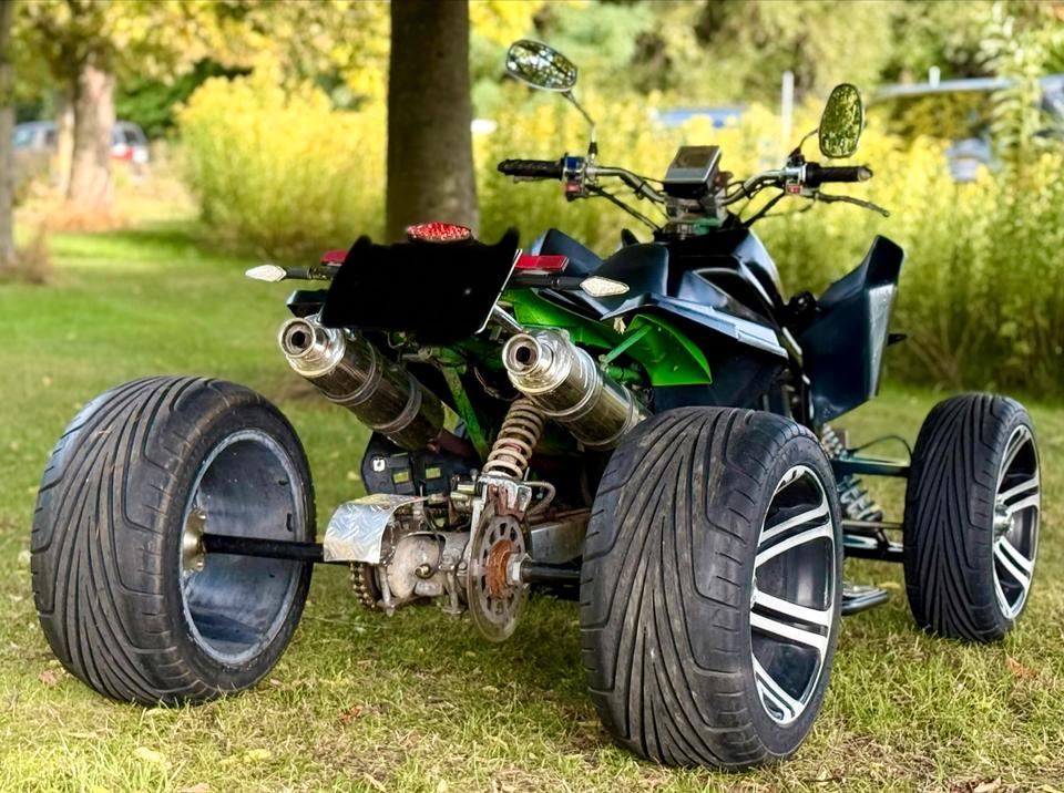 Weitere Motorräder Gelöscht • Jinling Quad 250ccm Start/Stopp TÜV 06/28 2013 — interior