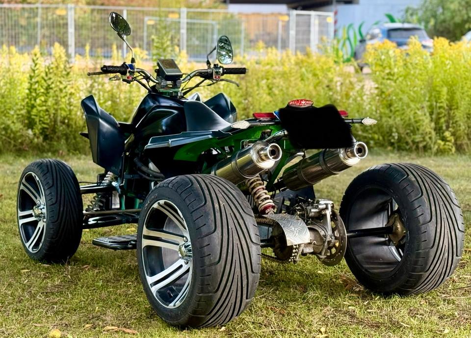 Weitere Motorräder Gelöscht • Jinling Quad 250ccm Start/Stopp TÜV 06/28 2013 — engine 250 ccm