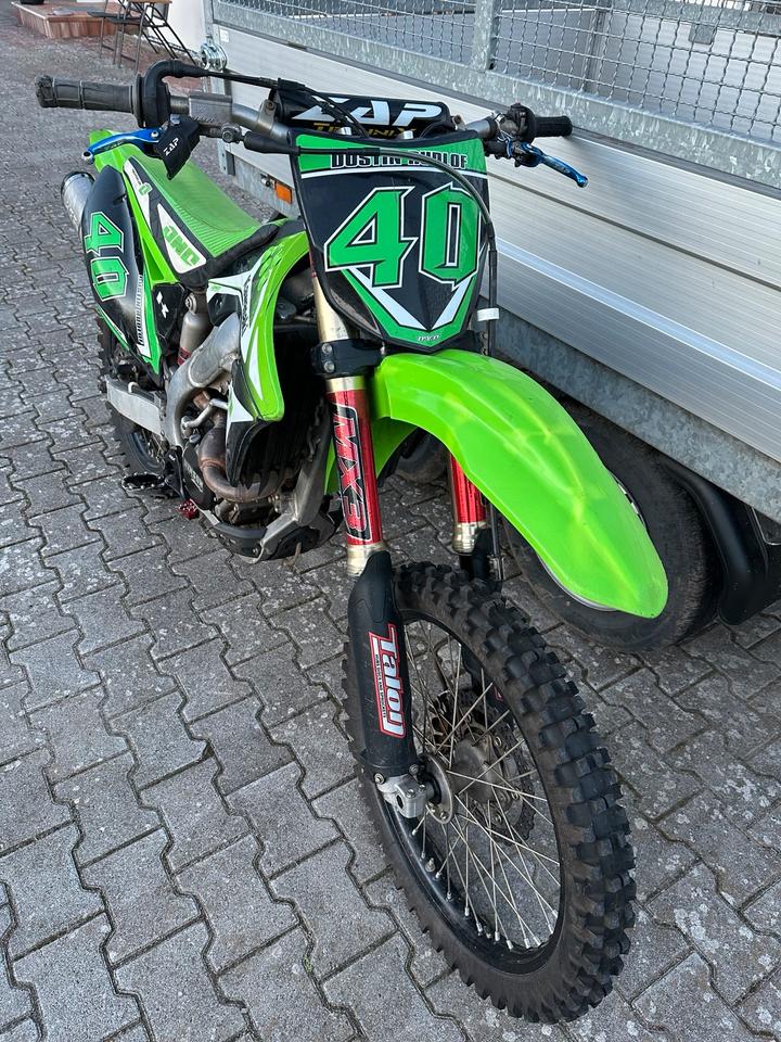 Kawasaki Kx250f (Cross/Motocross) 2009 — interior