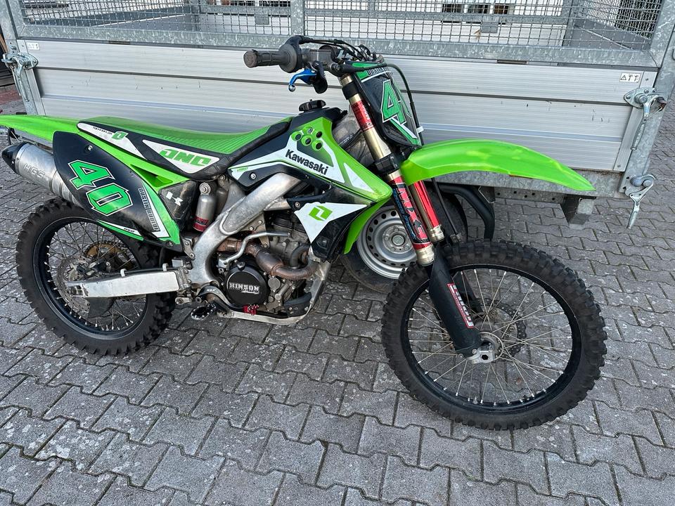 Kawasaki Kx250f (Cross/Motocross) 2009 — engine 250 ccm