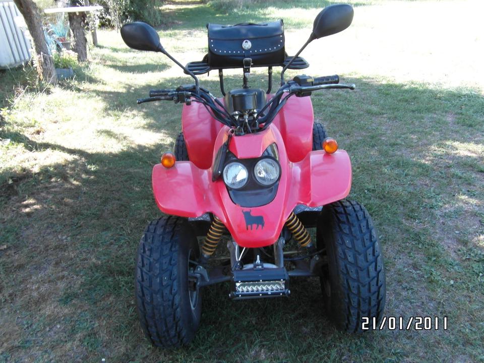 Weitere Motorräder Gelöscht • Rex Quad 50 ccm mit Straßenzulassung 1 Sitzer 2004 — авто для ЗСУ з Європи