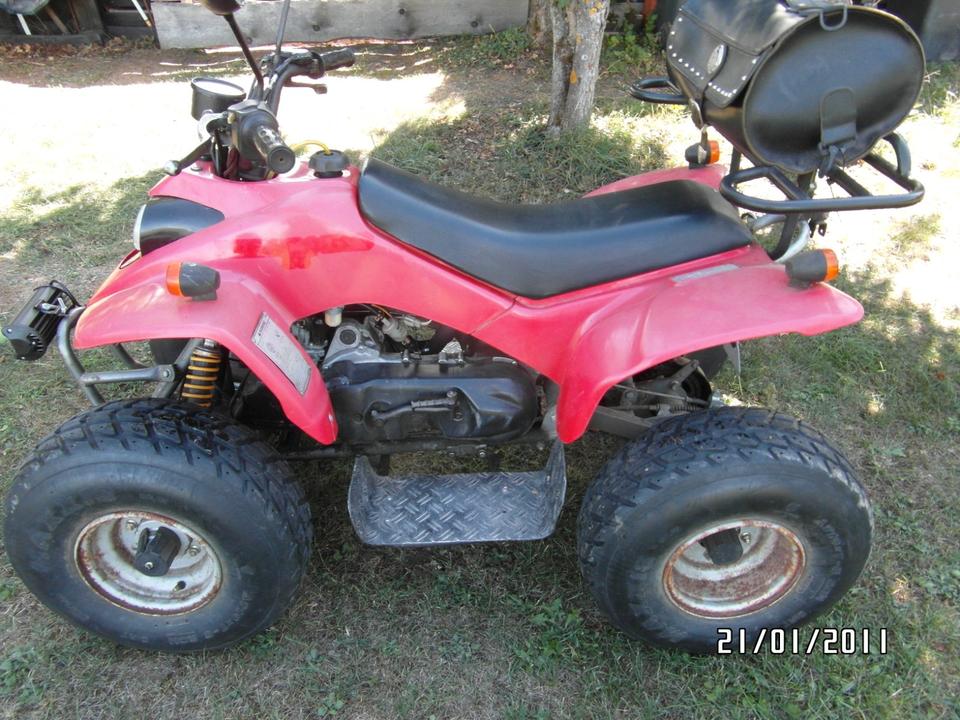 Weitere Motorräder Gelöscht • Rex Quad 50 ccm mit Straßenzulassung 1 Sitzer 2004 — салон