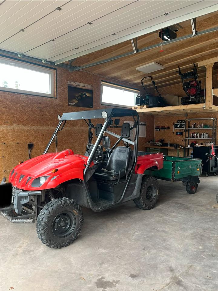 Yamaha Rhino 660 UTV Buggy Side-by-Side no Gator Can-Am Polaris 2005 — rear view