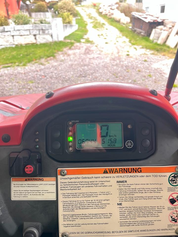 Yamaha Rhino 660 UTV Buggy Side-by-Side no Gator Can-Am Polaris 2005 — interior