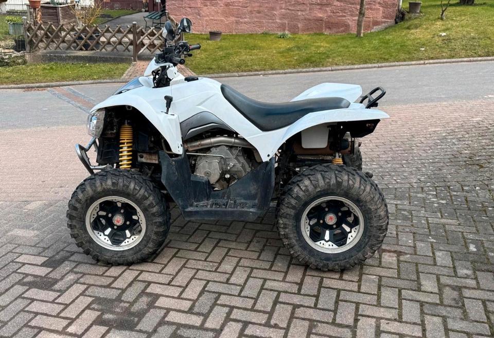 Kymco MXU 450i 4x4 – TÜV 03/2028 – 8.550 km 2010 — engine 450 ccm