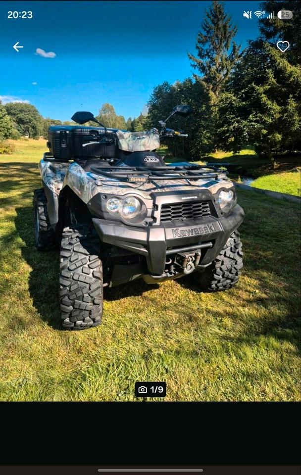 Kawasaki Brute Force 750i 2011 — engine 750 ccm