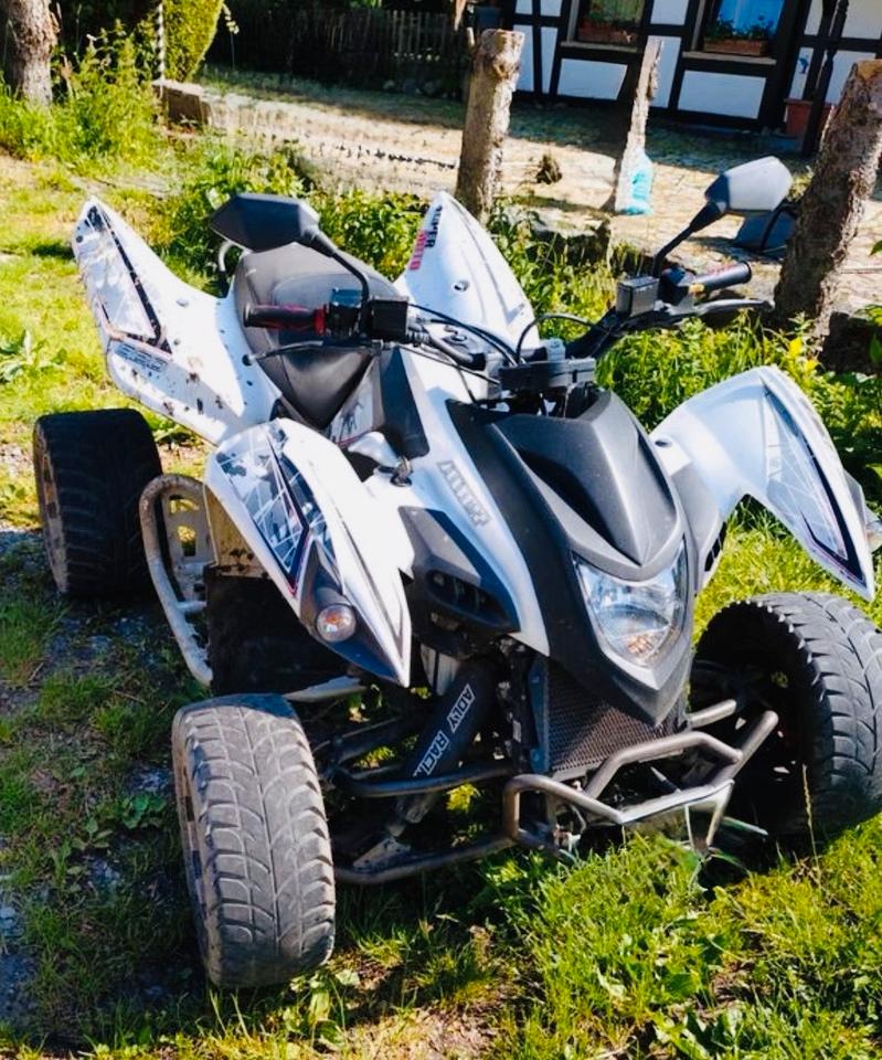Weitere Motorräder Adly 320 S Quad weiß 2014 — engine 288 ccm
