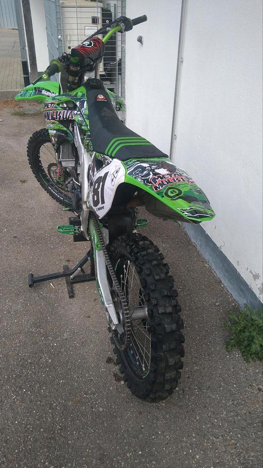 Kawasaki KX 450 F Motocross mit Rekluse RadiusX zu verkaufen 2012 — interior