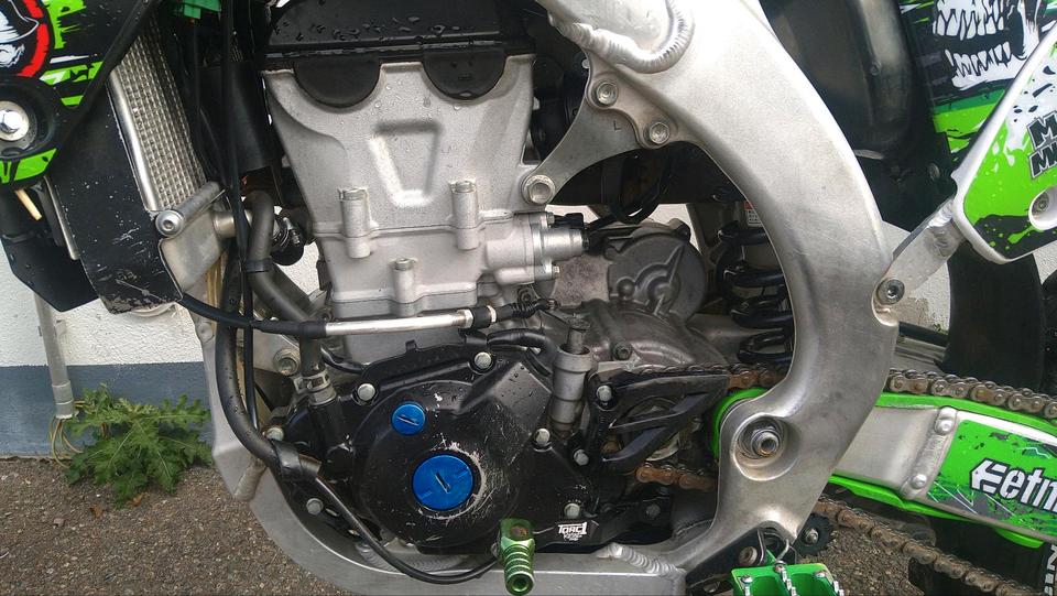 Kawasaki KX 450 F Motocross mit Rekluse RadiusX zu verkaufen 2012 — photo 9