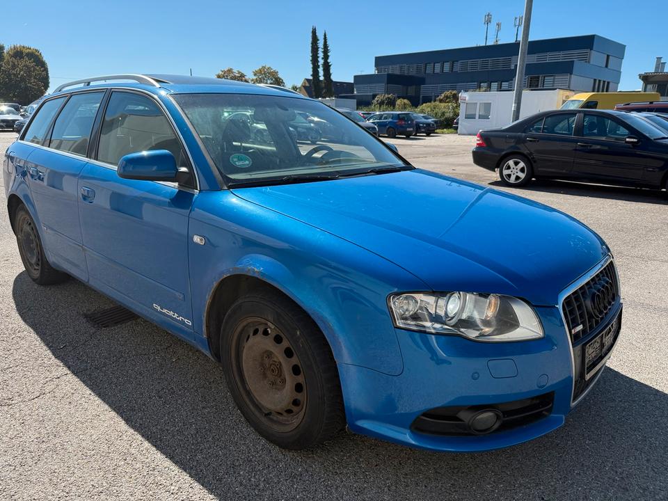 Audi A4 2007 — rear view
