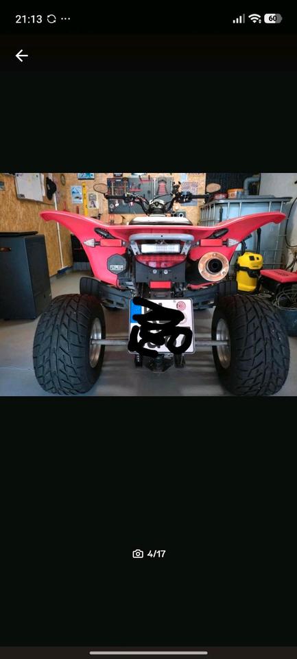 Honda TRX 400 ex Quad ATV LOF 2009 — engine 400 ccm