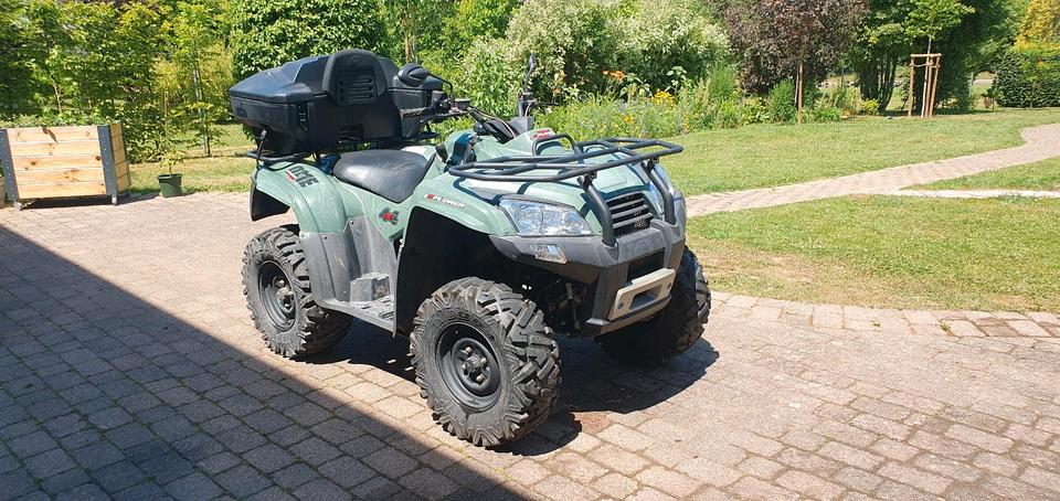 Weitere Motorräder Qaud Argon 700 Explorer 4×4 Allrad 2015 — rear view