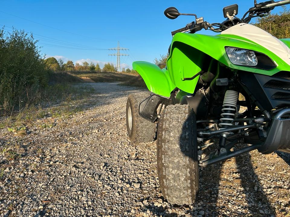Kawasaki KFX 700 (LOF) Wartung neu, zweite Hand 2008 — rear view
