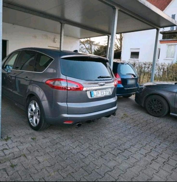 Ford S-Max 2014 — rear view